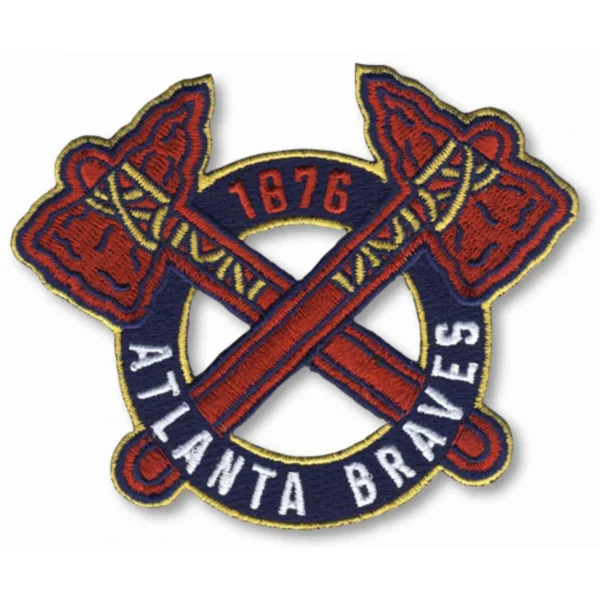 Atlanta Braves Red Embroidery patch