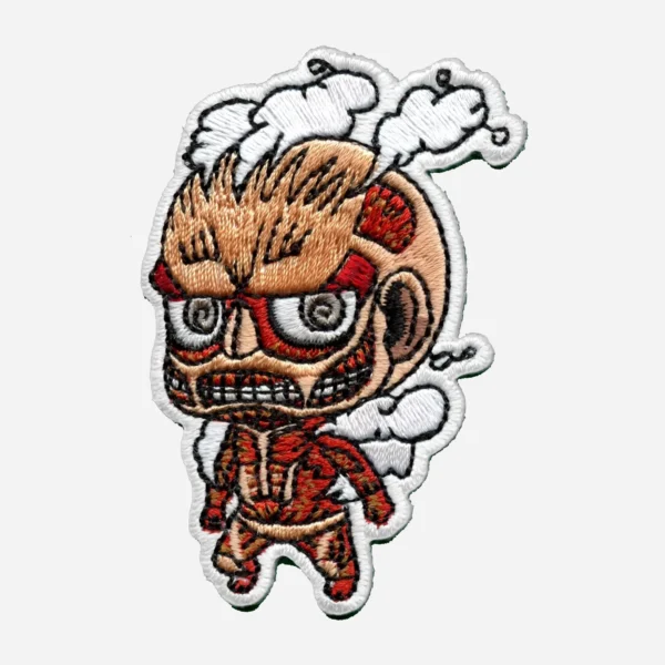 Attack On Titan Anime Colossal Embroidery Patch