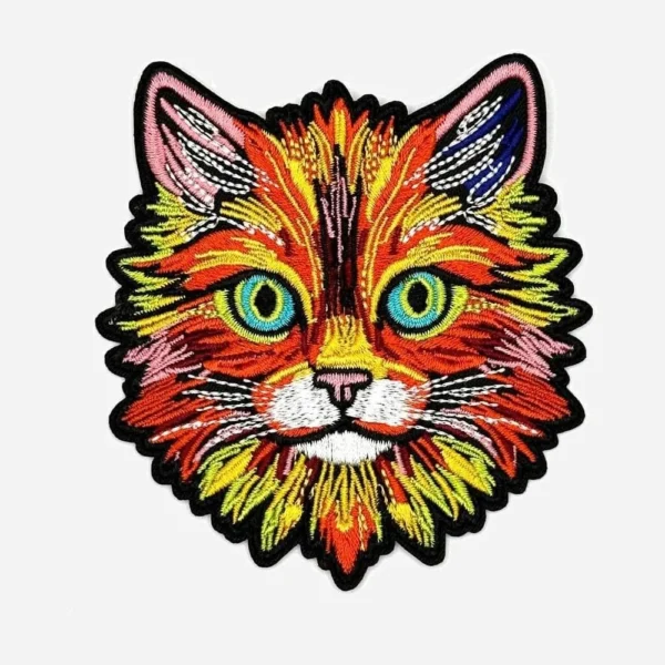 Cat Aesthetic Cute Fashion Embroidery Patch