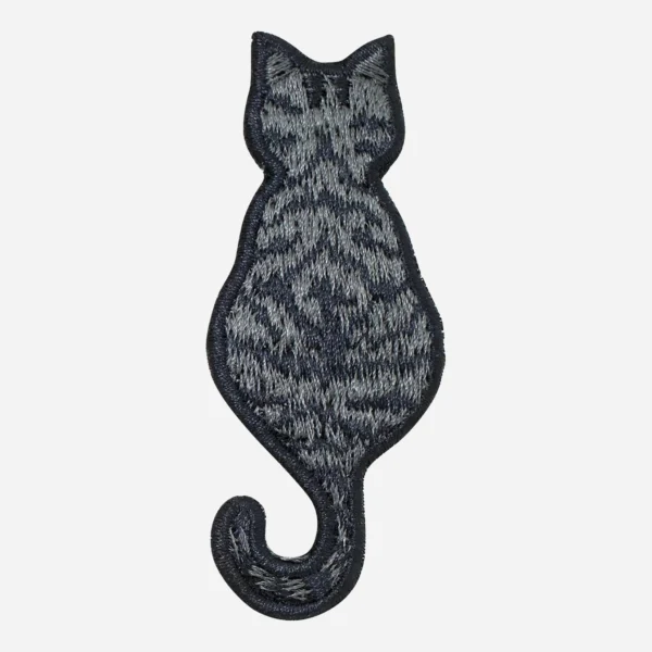 Cat Back Logo Embroidery Patch