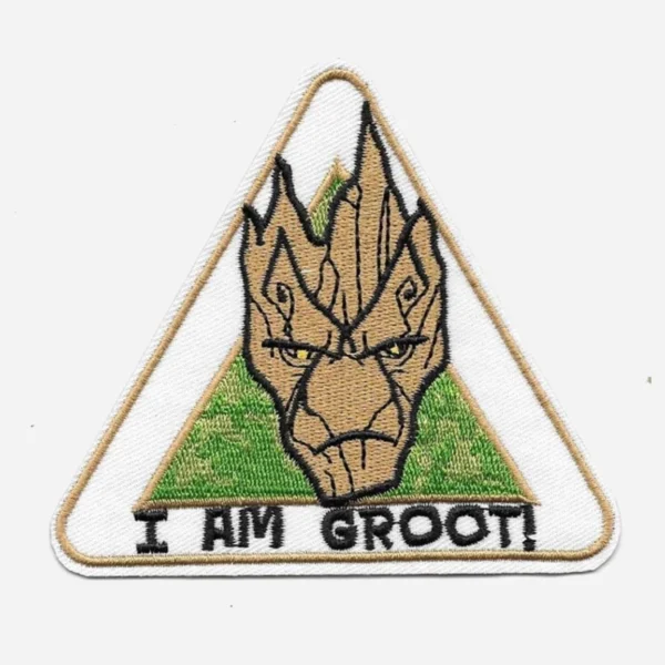 Guardians of the Galaxy I AM Groot Logo Embroidery Patch