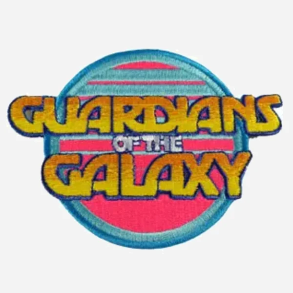 Guardians of the Galaxy Retro Round Logo Embroidery Patch