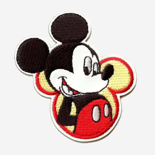 Mickey Mouse Disney Head Logo Embroidery Patch