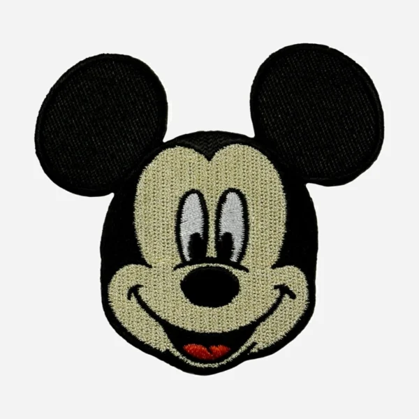 Mickey Mouse Disney Mascot Head Logo Embroidery Patch