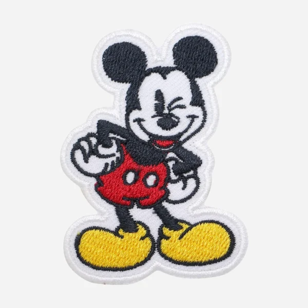 Mickey Mouse Disney Smile Mickey Logo Embroidery Patch