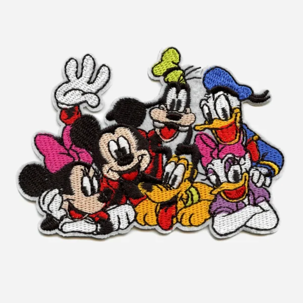 Mickey Mouse Disney and Friends Logo Embroidery Patch