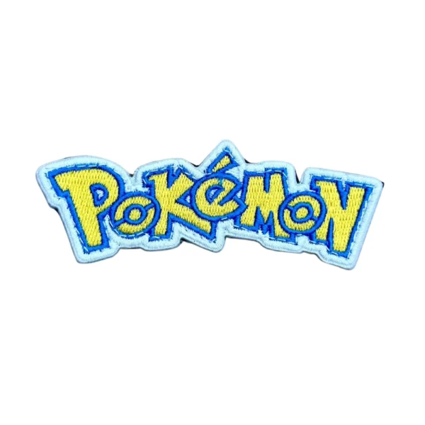 Pokemon Letter Logo Embroidery Patch