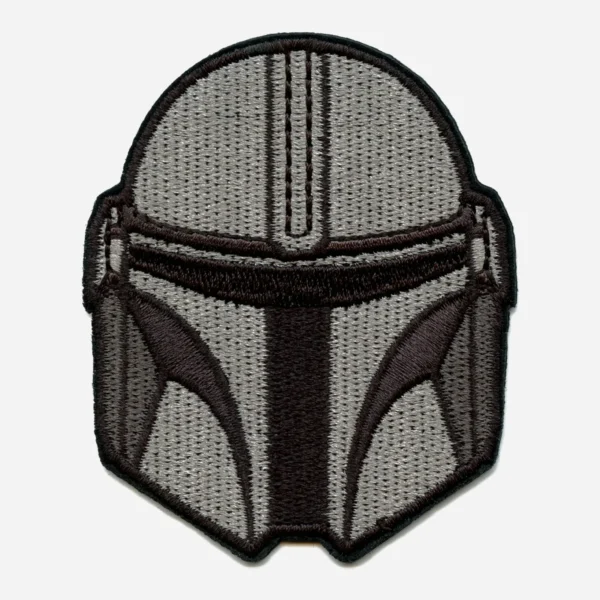 Star Wars Mandalorian Bounty Helmet Logo Embroidery Patch