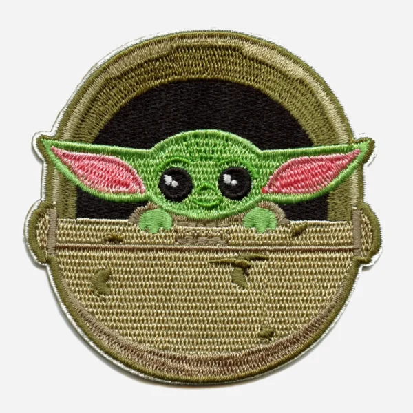 Star Wars Mandalorian Grogu Baby Yoda The Child Embroidery Patch