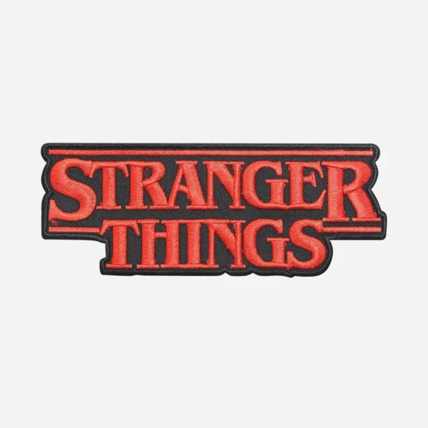 Stranger Things Letter Logo Red Embroidery Patch