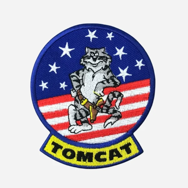 Top Gun F-14 Tomcat Blue Embroidery Patch