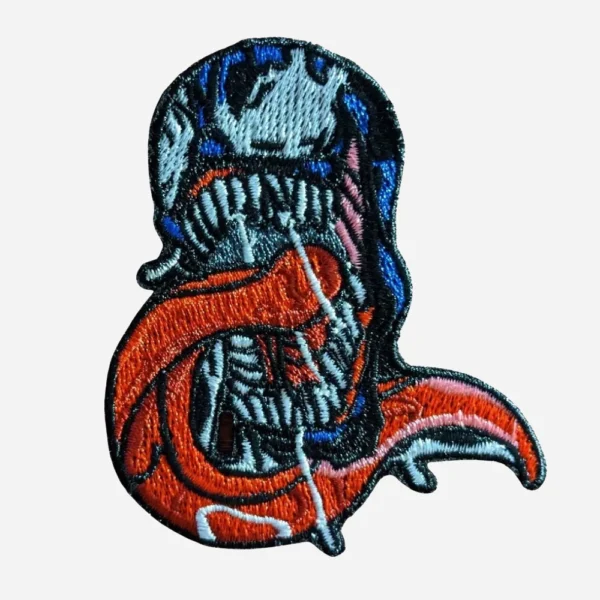 Venom Face Marvel Spider Logo Embroidery Patch