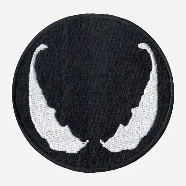 Venom Marvel Comics Spider Mask Logo Embroidery Patch