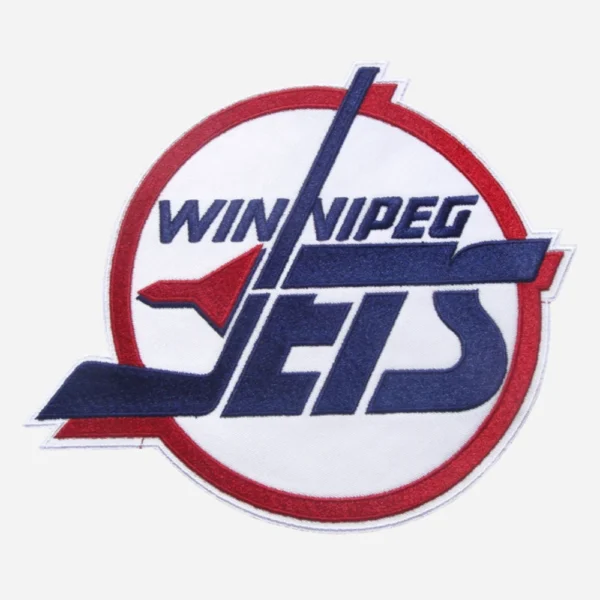 Winnipeg Jets Front Old Vintage Navy Embroidery Patch