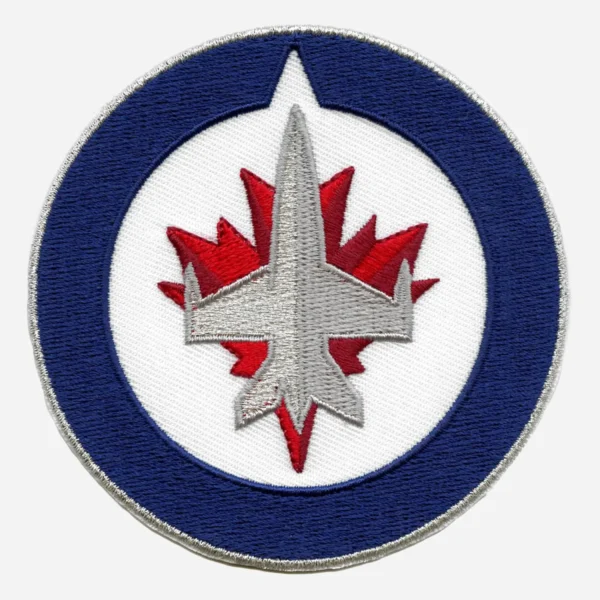 Winnipeg Jets Vintage Navy Embroidery Patch